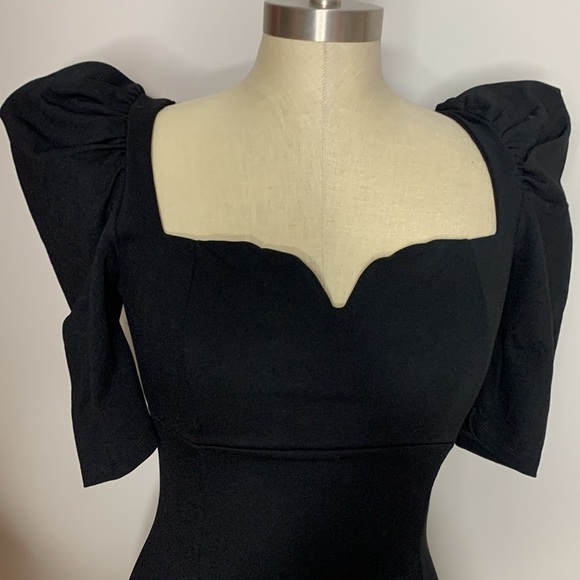 Oversized Sleeve Mini Dress - Picture 6 of 7